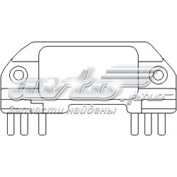 202011DE6 Hans Pries (Topran) módulo de ignição (comutador)