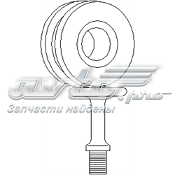 Стойка переднего стабилизатора 103484755 Hans Pries (Topran)