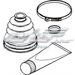207 197 546 Hans Pries (Topran) bota de proteção interna de junta homocinética do semieixo dianteiro