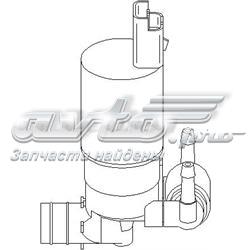 720299755 Hans Pries (Topran) bomba de motor de fluido para lavador de vidro dianteiro