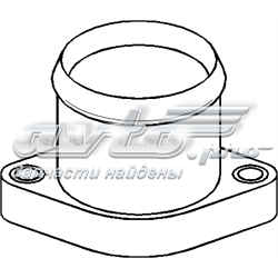 Фланец системы охлаждения 107637756 Hans Pries (Topran)