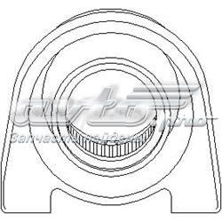Подвесной подшипник карданного вала 205500015 Hans Pries (Topran)