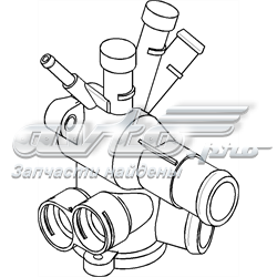 Корпус термостата 107331756 Hans Pries (Topran)