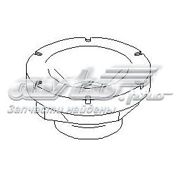 108 732 755 Hans Pries (Topran) espaçador (anel de borracha da mola traseira superior)