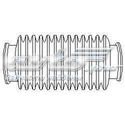 Пыльник рулевого механизма (рейки) правый 102615546 Hans Pries (Topran)