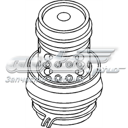 103017755 Hans Pries (Topran) coxim (suporte dianteiro de motor)