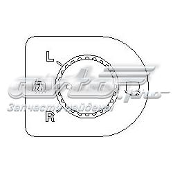 Блок управления зеркалами заднего вида, на двери 109774755 Hans Pries (Topran)