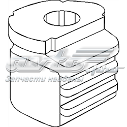 Сайлентблок переднего нижнего рычага 200493755 Hans Pries (Topran)
