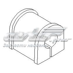 Втулка стабилизатора 200781755 Hans Pries (Topran)