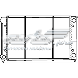 Радиатор 102726755 Hans Pries (Topran)