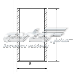 Гільза циліндра 1401094000 GOETZE
