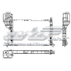 2204647 HELLA radiador de esfriamento de motor