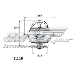 211980312 HELLA termostato