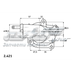 242187355 HELLA termostato