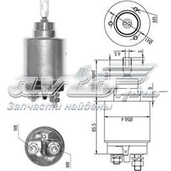 Relê retrator do motor de arranco AME0273 Magneti Marelli