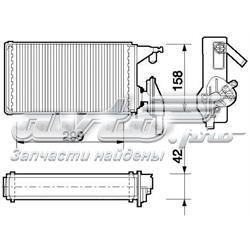 BR063 Magneti Marelli radiador de forno (de aquecedor)