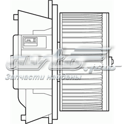 Вентилятор печки MTC504AX Magneti Marelli