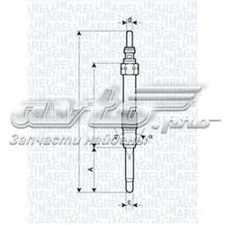 UC43A Magneti Marelli vela de incandescência