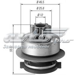 AMB0256 Magneti Marelli roda-livre do motor de arranco