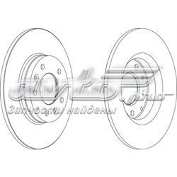 DDF1500 Ferodo Дисковый тормоз