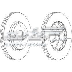 Тормоз дисковый передний Ferodo DDF1528 цена, от 40.89 USD