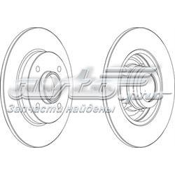 DDF1523 Ferodo Дисковый тормоз