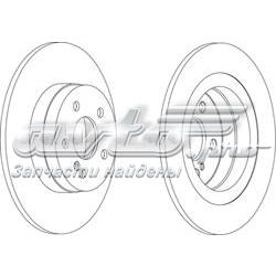 DDF1691 Ferodo Дисковый тормоз
