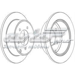 Тормозные диски DDF1762 Ferodo