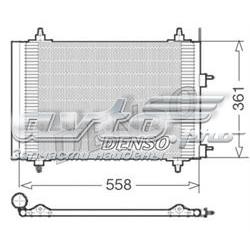 Конденсатор кондиціонера DCN21015 DENSO