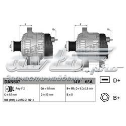 DAN607 Denso gerador