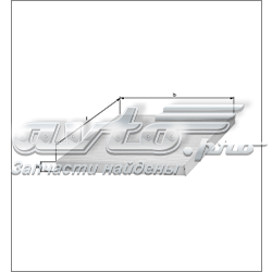 LA122 Mahle Original Внутрисалонный фильтр