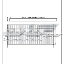 Фільтр салону LA154 MAHLE