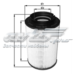 Топливный фильтр KX178DECO Mahle Original
