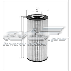 OX1231DECO Mahle Original Масляный фильтр двигателя