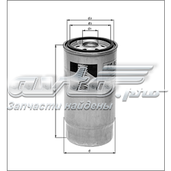 Фільтр палива KC24 MAHLE