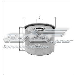 Фільтр тонкого очищення палива KX23 MAHLE