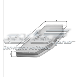 Повітряний фільтр салону LA51S MAHLE