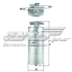 Топливный фильтр KL659 Mahle Original