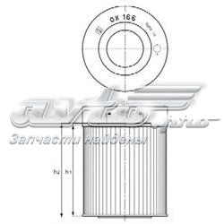 Масляный фильтр OX1661DECO Mahle Original