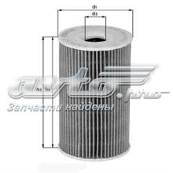 OX380DECO Mahle Original Масляный фильтр двигателя