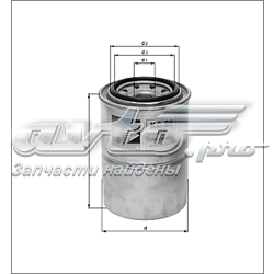 Фільтр-відстійник палива грубої очистки KC208 MAHLE