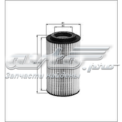 Масляный фильтр OX153D3ECO Mahle Original
