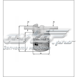 KL137 Mahle Original Фильтр топлива