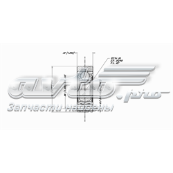 4512K GLO Граната внутренняя, задняя