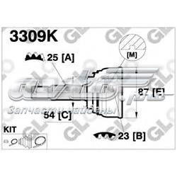 ШРУС зовнішній передній 3309K GLO