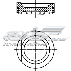 Поршень в зборі 0299002 MAHLE