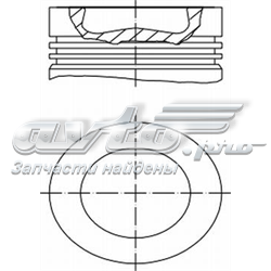 Поршень в зборі 0031600 MAHLE