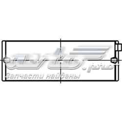 Folhas inseridas principais de cambota, kit, padrão (STD) para Audi 80 (82, B1)