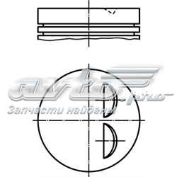 Поршень в сборе Mahle Original 4481700 цена, от 19.72 USD