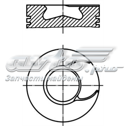 Camisa del cilindro 2136700 MAHLE